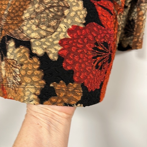 CHIC0'S  pullover top/blouse, nubby, beautiful fall colors , Size 1 (US Med) - Picture 7 of 7